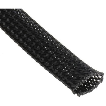 ヘラマンタイトン ケーブルシールド 10mm 黒 PET 1巻 5m入 ヘラマンタイトン(タイトン)