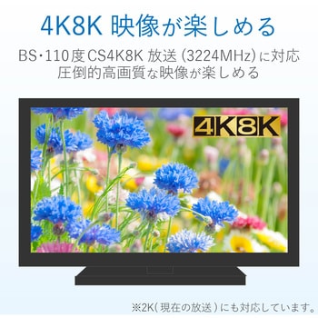 分配器 スプリッタ 【2K/4K/8K対応】全端子通電型 ノイズに強い 屋内用 DXアンテナ