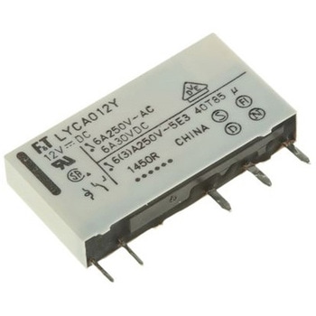 リレー 12V dc 1c接点 基板実装タイプ 富士通