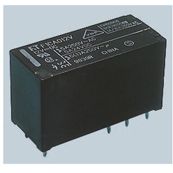 リレー 12V dc 2c接点 基板実装タイプ 富士通