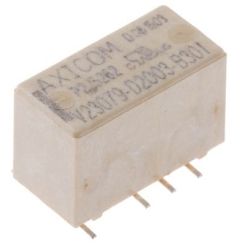 リレー 12V dc 2c接点 基板実装タイプ 1袋 250個入 TE CONNECTIVITY