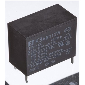 リレー 12V dc SPNO 基板実装タイプ 富士通