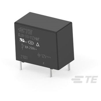 リレー 12V dc SPST 基板実装タイプ 1袋 2個入 - TE Connectivity Japan(旧:TYCOELECTRONICS(タイコエレクトロニクス))