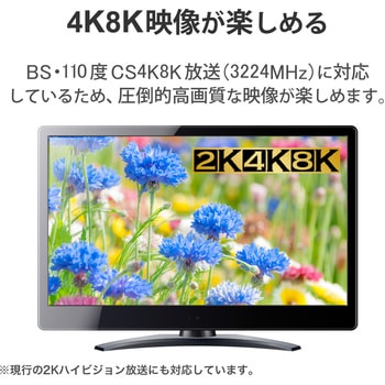 F形接栓 【2K/4K/8K対応】 DXアンテナ