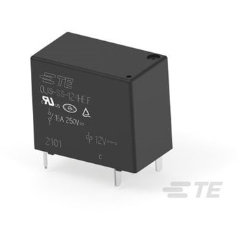 リレー 24V dc SPST 基板実装タイプ 1セット 100個入 TE CONNECTIVITY