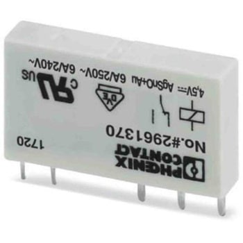 リレー 4.5V dc 2c接点 基板実装タイプ 1袋 10個入 フエニックス・コンタクト