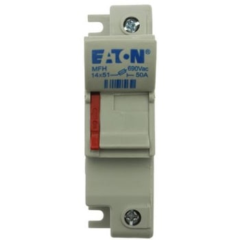 レール取り付けヒューズホルダ 50A 690V ac - BUSSMANN