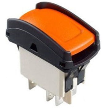 ロッカースイッチ 単極双投 SPDT イルミネーション：あり カットアウト幅：21.08mm APEM