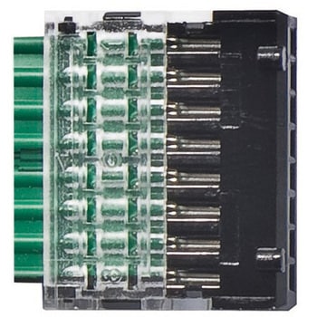 圧着ブレード端子 SmartWire-DTシリーズ 絶縁 刃長さ17.5mm 黒 シュラウド 1袋 10個入 EATON(イートン)