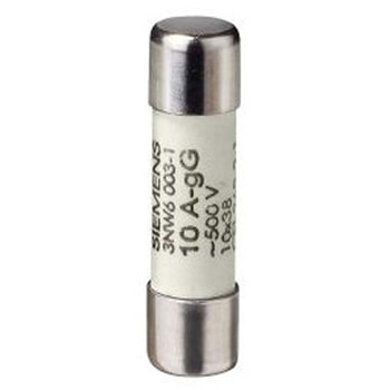 管ヒューズ 10A 10 x 38mm 速断型 1袋 10個入 SIEMENS