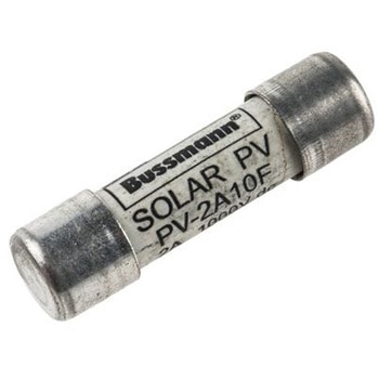 管ヒューズ 2A 10 x 38mm 1kV dc BUSSMANN