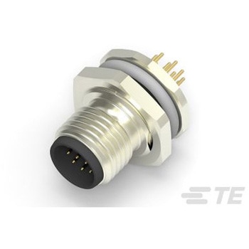 丸型コネクタ 12極 M12 パネルマウント TE CONNECTIVITY