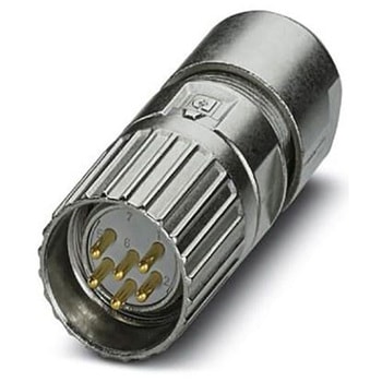 丸型コネクタ 6極 M23 ケーブルマウント フエニックス・コンタクト