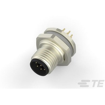 丸型コネクタ 8極 M12 パネルマウント TE CONNECTIVITY