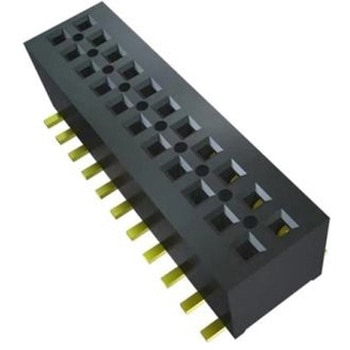 基板接続用ソケット 10 極 1mm 2 列 表面実装 1セット 1175個入 SAMTEC