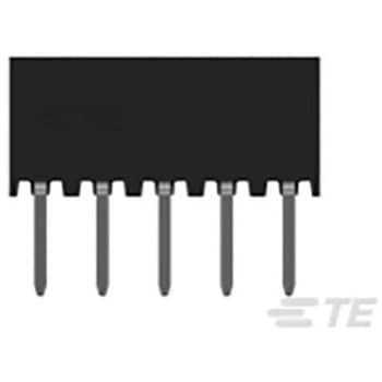 基板接続用ソケット 10 極 2mm 2 列 スルーホール 1セット 55個入 TE CONNECTIVITY