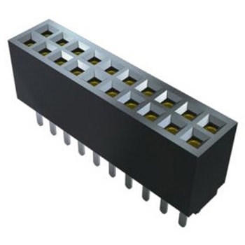基板接続用ソケット 100 極 1.27mm 2 列 スルーホール 1セット 9個入 SAMTEC