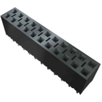 基板接続用ソケット 12 極 2.54mm 1 列 スルーホール 1袋 5個入 SAMTEC