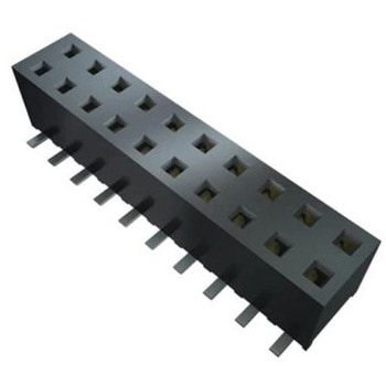 基板接続用ソケット 18 極 2mm 2 列 表面実装 1袋 2個入 SAMTEC