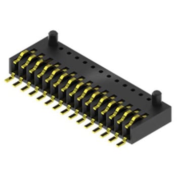 基板接続用ソケット 20 極 1mm 1 列 表面実装 SAMTEC