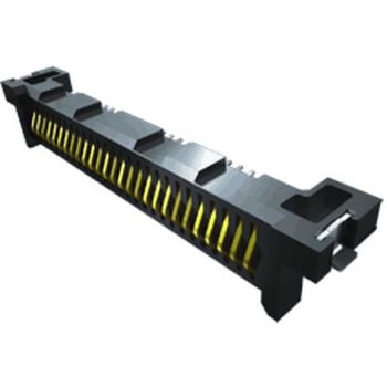 基板接続用ソケット 20 極 1mm 1 列 表面実装 1セット 2個入 SAMTEC