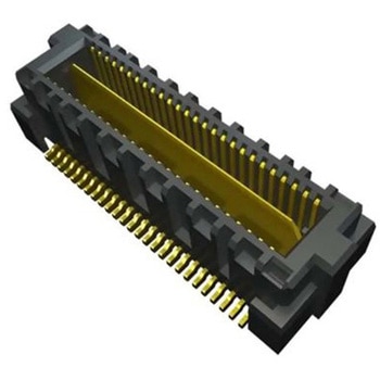 基板接続用ソケット 52 極 0.635mm 2 列 スルーホール - SAMTEC