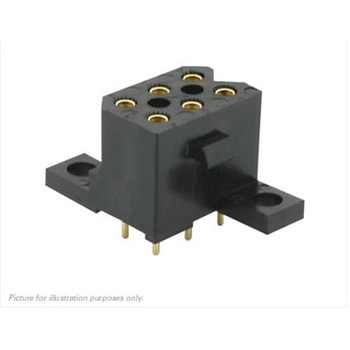 基板接続用ソケット 6 極 5.08mm 2 列 PCBマウント SOURIAU