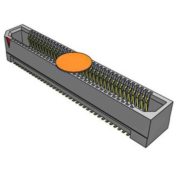 基板接続用ソケット 70 極 0.8mm 2 列 表面実装 - SAMTEC