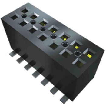 基板接続用ソケット 8 極 1.27mm 2 列 表面実装 1セット 725個入 SAMTEC