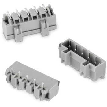 基板用端子台 370Bシリーズ 5mmピッチ 1列 5極 グレー 1箱 60個入 WURTH ELEKTRONIK