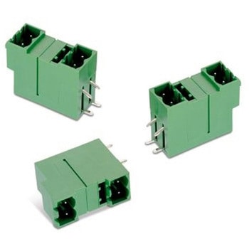 基板接続用ピンヘッダ 8極 5.08mm 2列 1袋 60個入 WURTH ELEKTRONIK