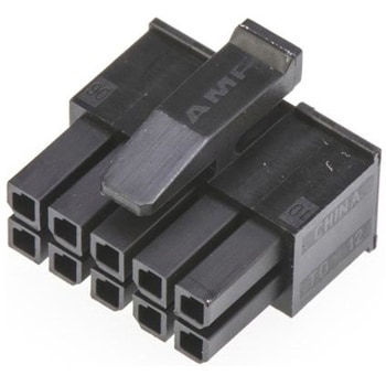 基板用コネクタハウジング 10極 ピッチ：3mm 2列 1袋 1100個入 TE Connectivity Japan(旧:TYCOELECTRONICS(タイコエレクトロニクス))
