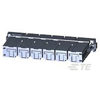 基板用コネクタハウジング 6極 ピッチ：10.16mm 1列 1袋 70個入 - TE Connectivity Japan(旧:TYCOELECTRONICS(タイコエレクトロニクス))