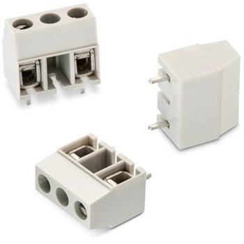 基板用端子台 1338シリーズ 10mmピッチ 1列 2極 グレー 1袋 200個入 WURTH ELEKTRONIK