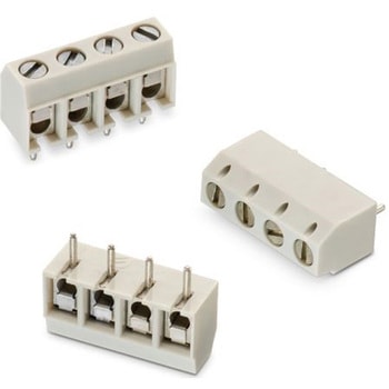 基板用端子台 1357シリーズ 5mmピッチ 1列 4極 グレー 1袋 250個入 WURTH ELEKTRONIK