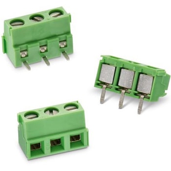 基板用端子台 2135シリーズ 5.08mmピッチ 1列 2極 緑 1袋 5個入 WURTH ELEKTRONIK