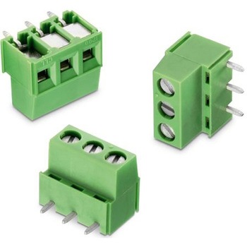 基板用端子台 2167シリーズ 5mmピッチ 1列 3極 緑 1袋 250個入 WURTH ELEKTRONIK