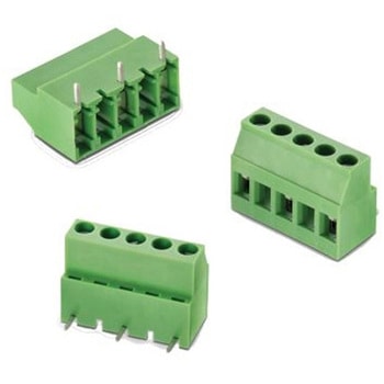 基板用端子台 2446シリーズ 10.16mmピッチ 1列 4極 緑 1袋 250個入 WURTH ELEKTRONIK