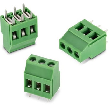 基板用端子台 2547シリーズ 5mmピッチ 1列 3極 緑 1袋 5個入 WURTH ELEKTRONIK