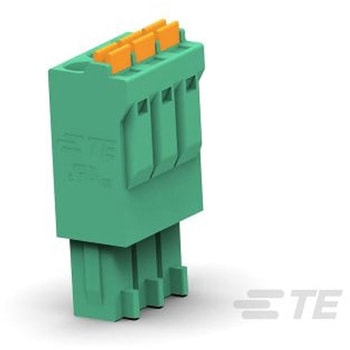 基板用端子台 3.5mmピッチ 1列 14極 緑 TE Connectivity Japan(旧:TYCOELECTRONICS(タイコエレクトロニクス))