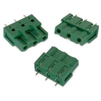 基板用端子台 3074シリーズ 7.62mmピッチ 1列 5極 緑 1袋 135個入 WURTH ELEKTRONIK