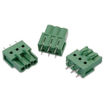 基板用端子台 3075シリーズ 5.08mmピッチ 1列 3極 緑 1袋 200個入 WURTH ELEKTRONIK