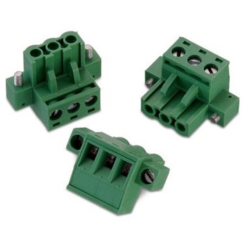 基板用端子台 3405シリーズ 5.08mmピッチ 1列 3極 緑 1袋 2個入 WURTH ELEKTRONIK