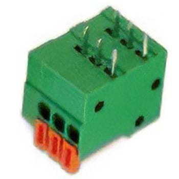 基板用端子台 4029シリーズ 2.54mmピッチ 1列 4極 緑 1袋 5個入 WURTH ELEKTRONIK