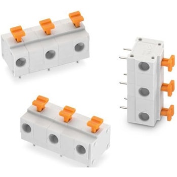基板用端子台 4116シリーズ 10.16mmピッチ 1列 3極 グレー 1袋 5個入 WURTH ELEKTRONIK