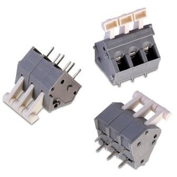 基板用端子台 4147Bシリーズ 5mmピッチ 1列 3極 グレー / 白 1袋 5個入 WURTH ELEKTRONIK