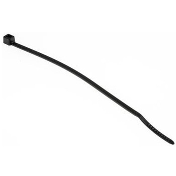 結束バンド 100mm x 2.5 mm 黒 ナイロン 66 1袋 100個入 ヘラマンタイトン(タイトン)