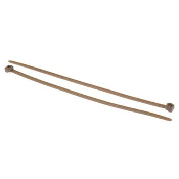 結束バンド 145mm x 3.4 mm グレー PEEK 1袋 100個入 ヘラマンタイトン(タイトン)