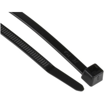 結束バンド 150mm x 4.6 mm 黒 ナイロン 66 1袋 100個入 ヘラマンタイトン(タイトン)