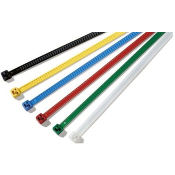結束バンド 195mm x 4.7 mm 赤 PA 6.6 1袋 100個入 ヘラマンタイトン(タイトン)